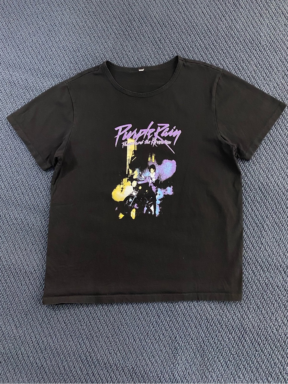 Purple Rain Prince Music Band Tee Shirt